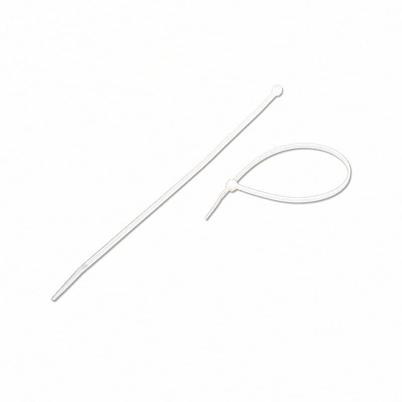 10 Inch Nylon Cable Wire Zip Tie 40 lbs Natural White 1000 Pack Lot Pcs Qty