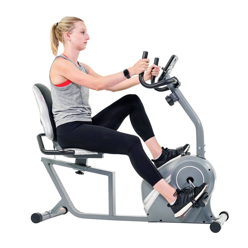 Sunny Health & Fitness Magnetic Recumbent Exercise Bike