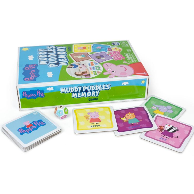 Peppa Pig Muddy Puddles Memory Card Game