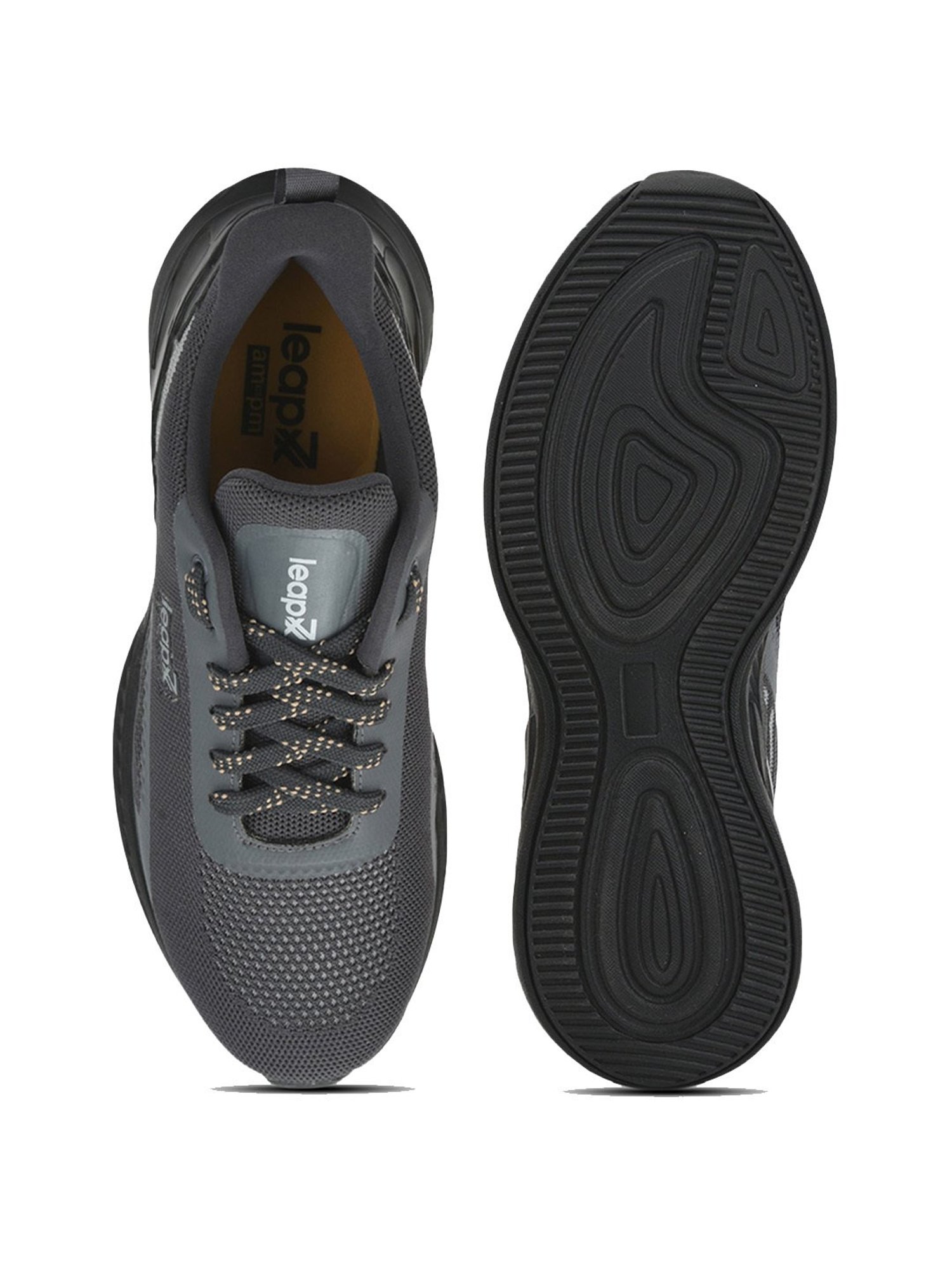 Leap7x by Liberty Men's Grey Running Shoes
