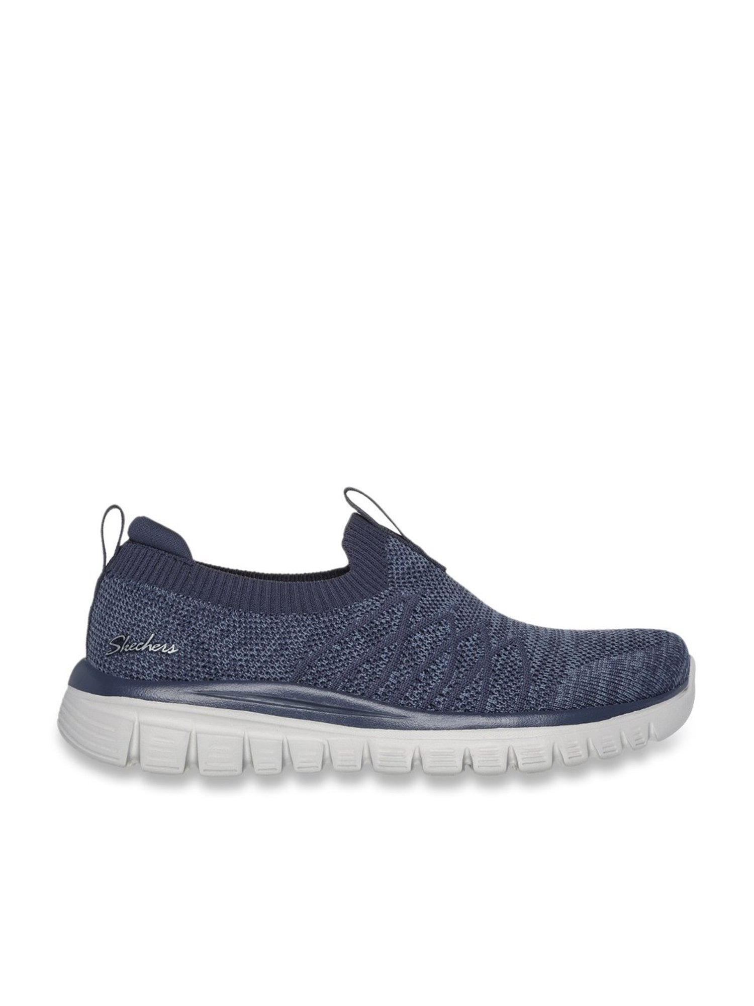 Skechers Women's GRACEFUL - GOOD VIBE Navy Sneakers