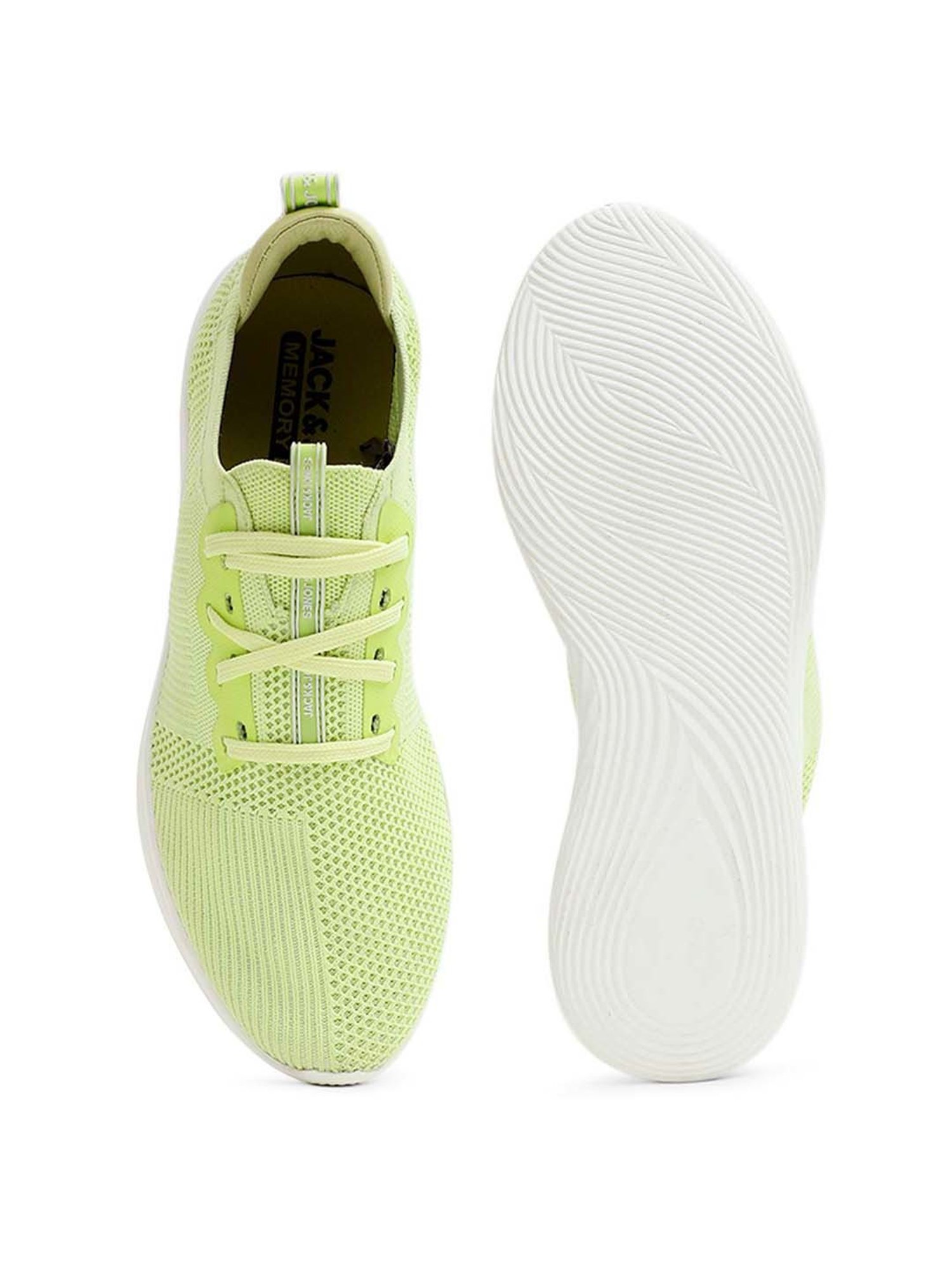 Jack & Jones Men's Sunny Lime Casual Sneakers