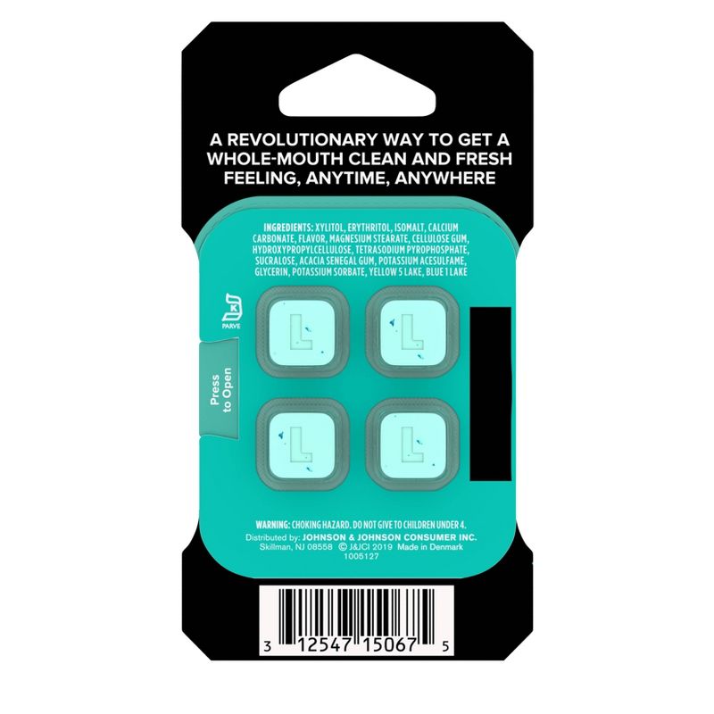 Listerine Ready Tabs Soft Mint - Trial Size - 4ct