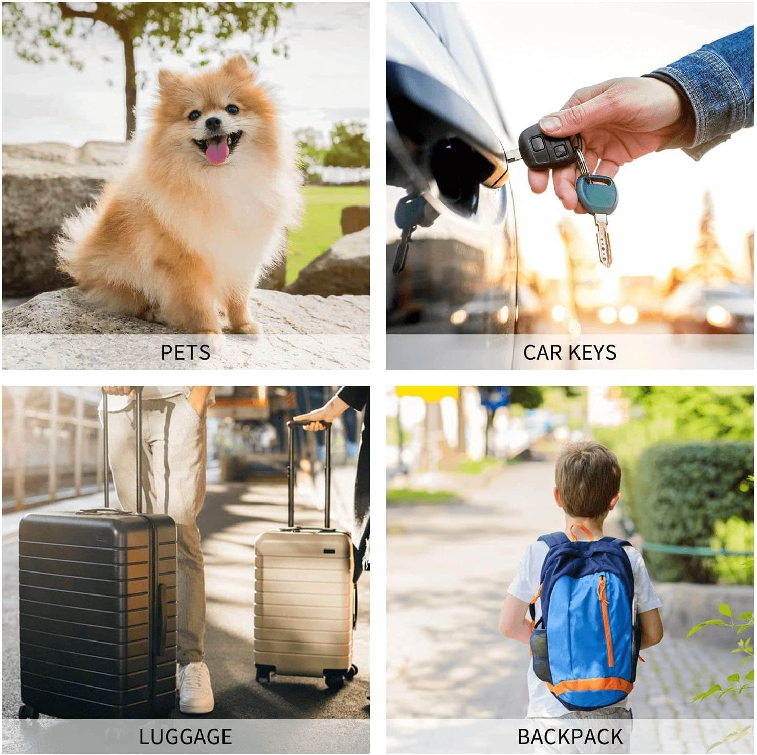 (2 Pack) Kids/Adults Anti-Lost Bracelet for AirTag, iZi Way Soft Silicone Wristband Watch Band Waterproof Protective Case Cover Holder for Apple Air Tag Tracker - Orange/Yellow