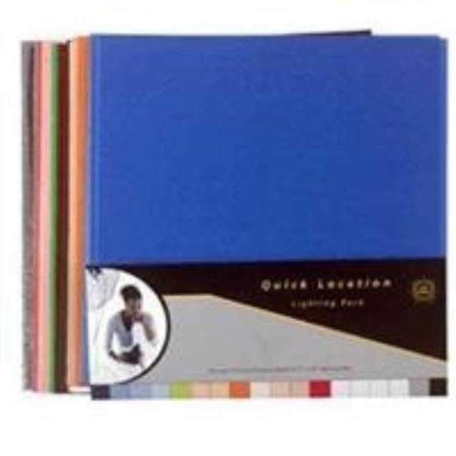 lee quick location lighting gel filter pack 24 10"x12" sheets