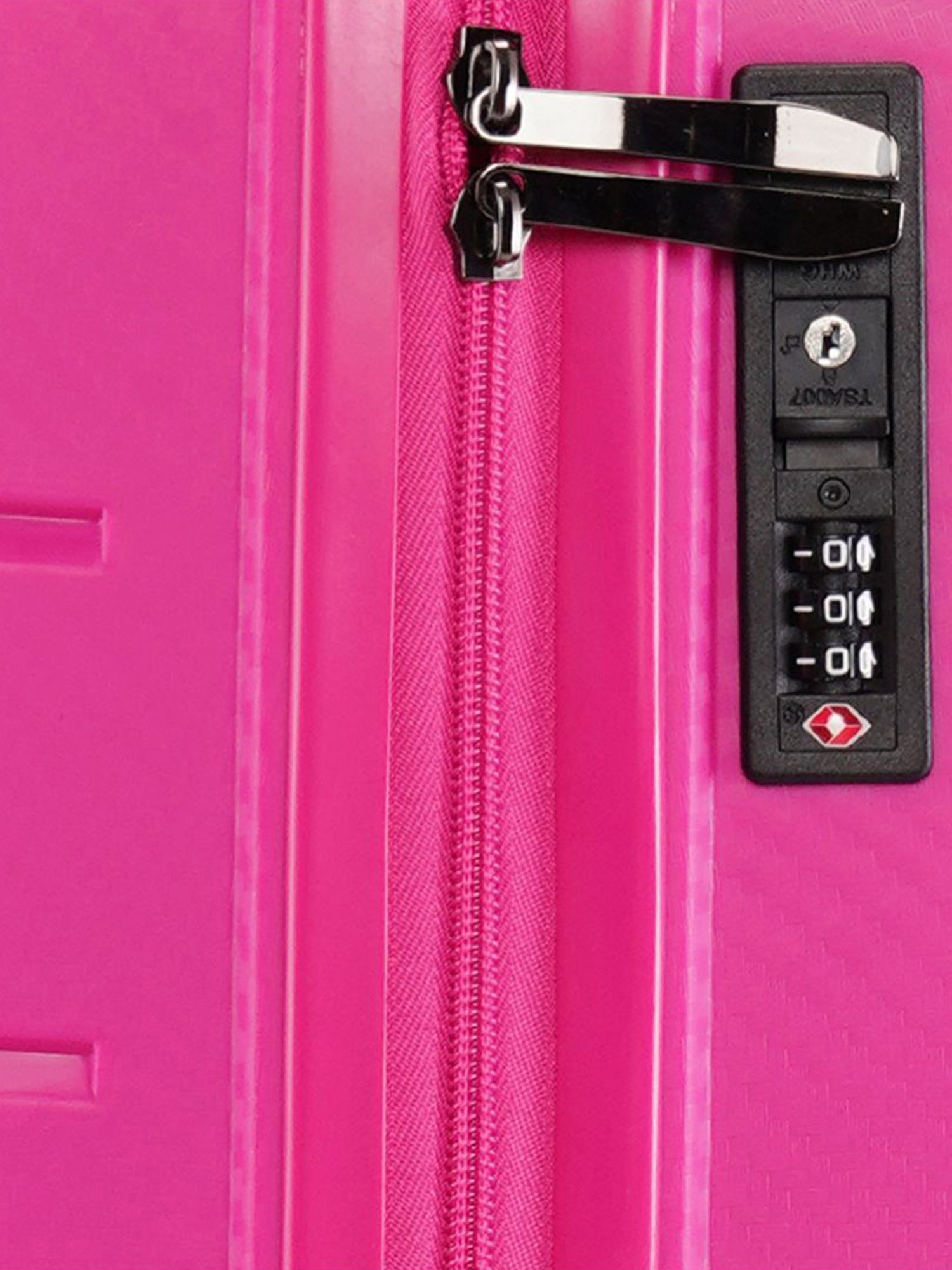 Swiss Brand Matterhorn Pink Textured Hard Cabin Trolley Bag - 20 cm