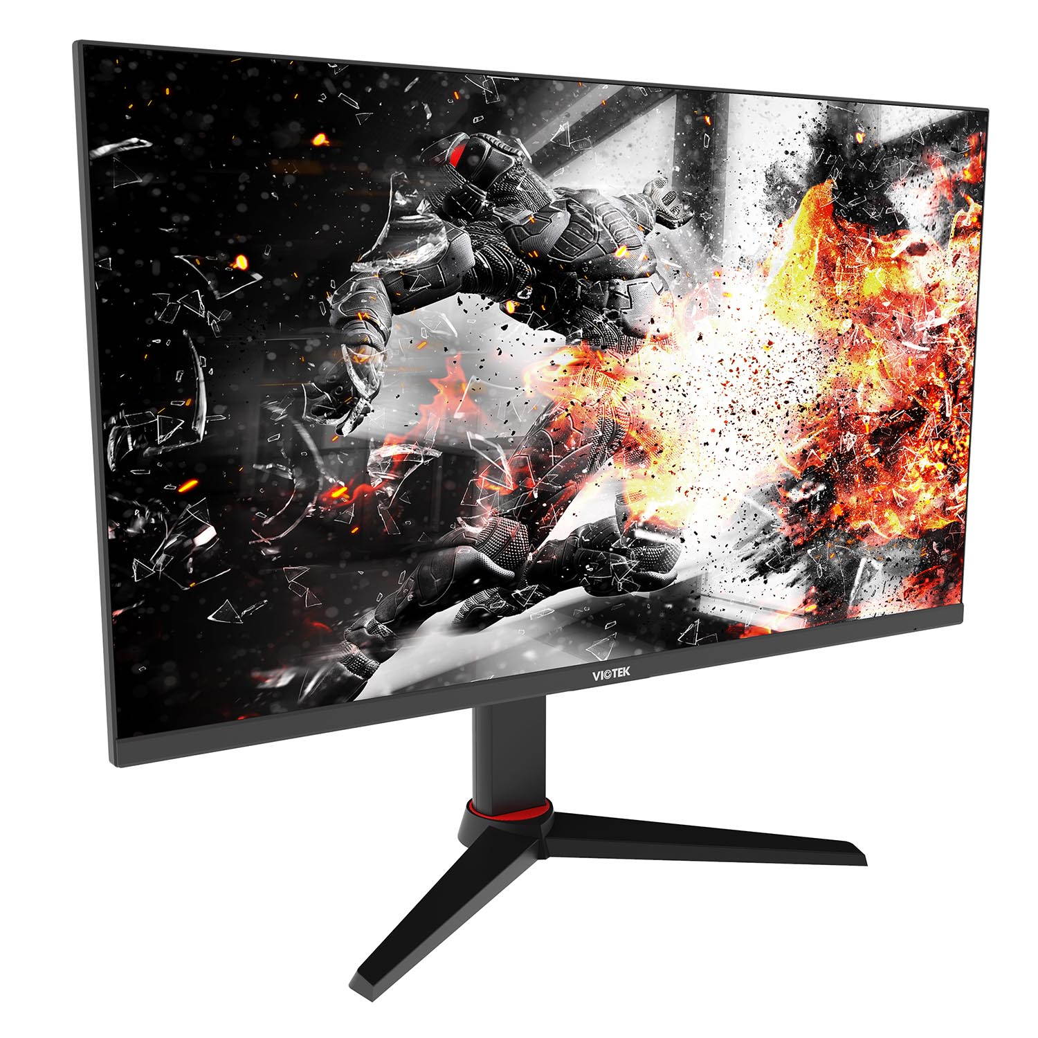 VIOTEK GFV27DAB 27" Gaming Monitor 144Hz 2560 x 1440 p (2K) 1ms Color-Rich, HDR-Ready VA Panel, FreeSync HDMI, DP, 3.5mm, Full-Motion Stand