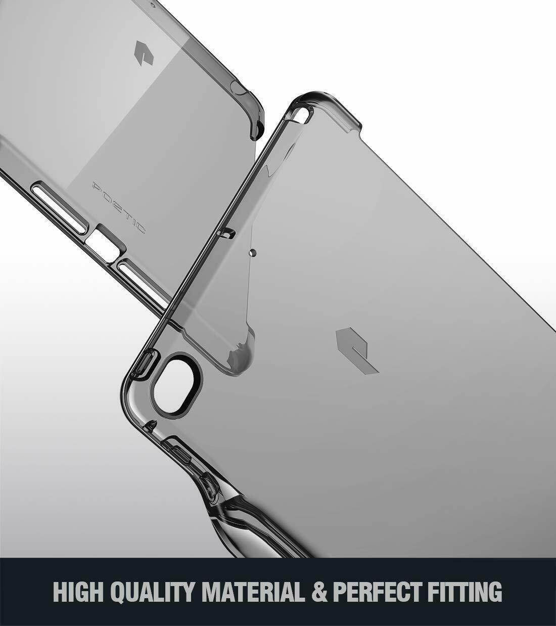 Soft Crystal Clear Silicone Case For iPad Mini 5 2019 Tablet Smart Cover Gray