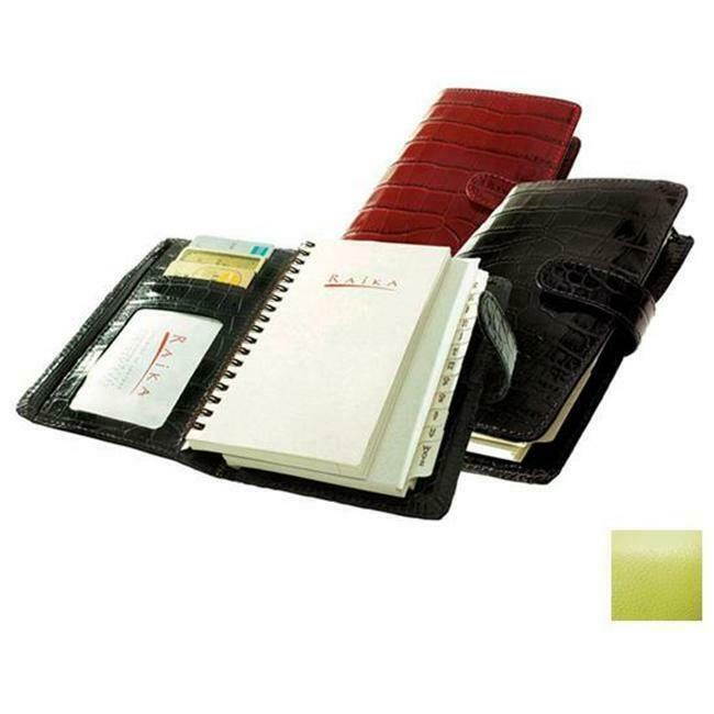 Raika RO 207 LIME 4.5in. x 6.75in. Pocket Planner - Lime