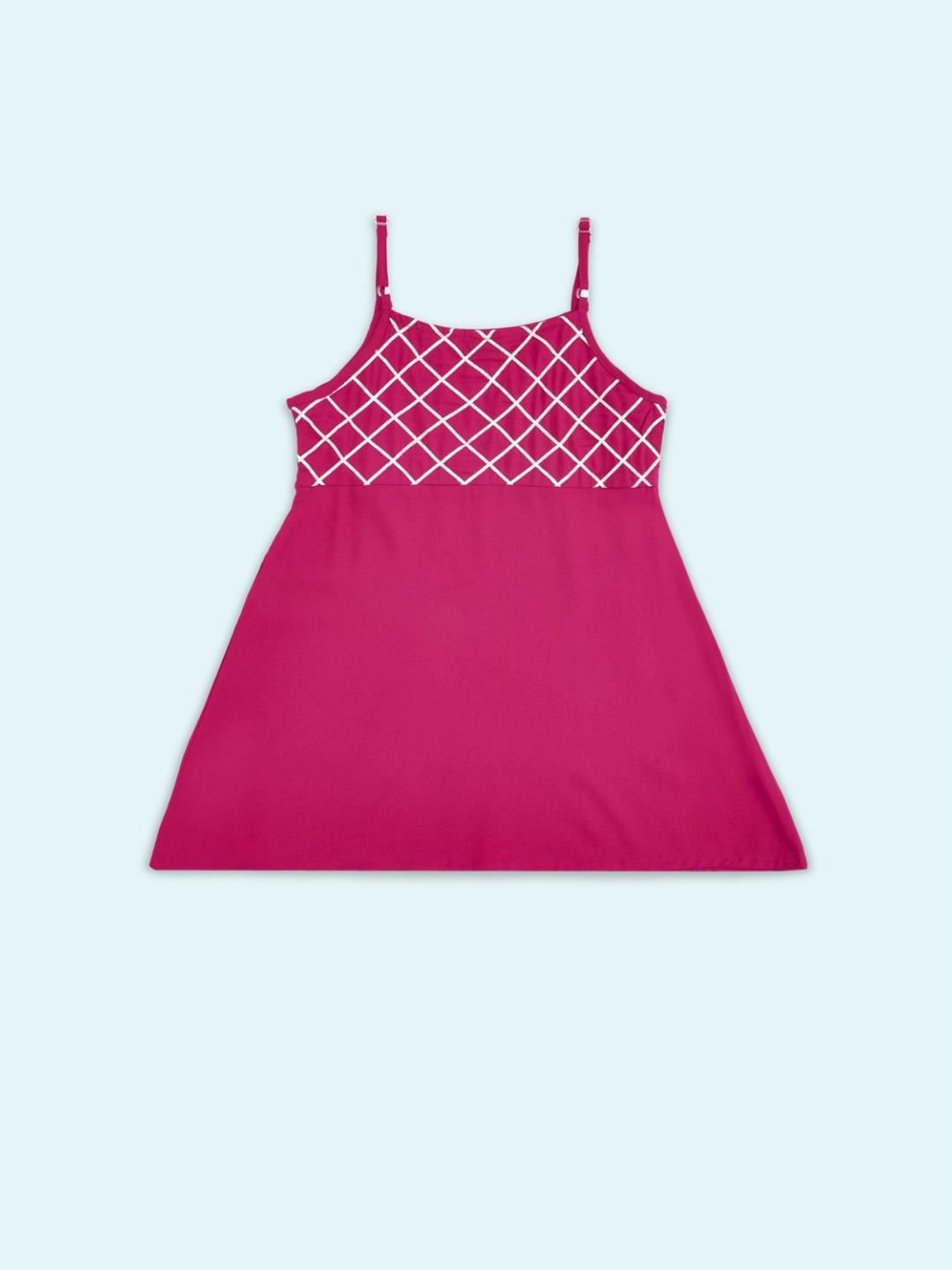 Akkriti by Pantaloons Kids Pink & Grey Embroidered Kurta Set