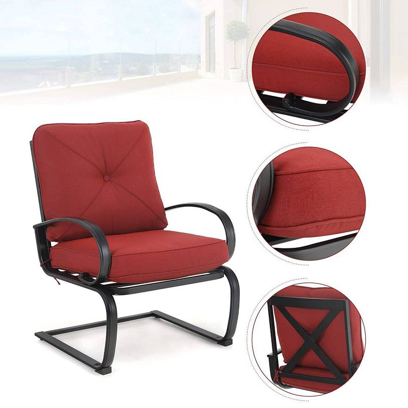 5pc Milano Dining Tan - Royal Garden