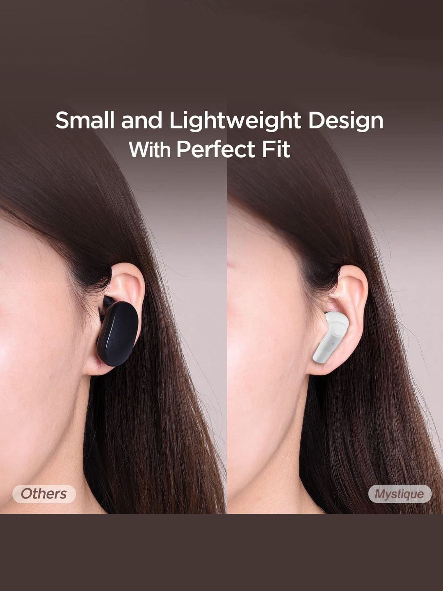 Zoook Mystique Bluetooth Truly Wireless in Ear Earbuds with Mic (White)