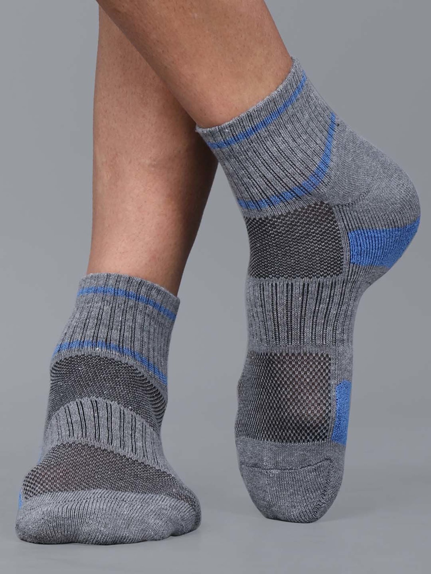Dollar Socks For Men's Sports Ankle Length In (Pack of 3)