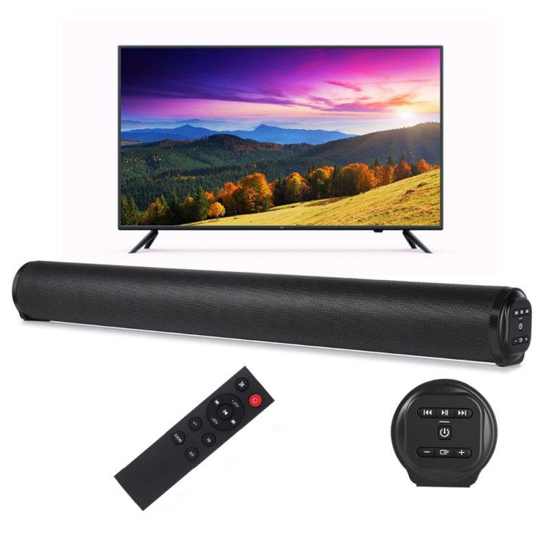 20W Soundbar Portable Column Wireless Bluetooth Speaker 5.0 BT Music Stereo Home Theater FM Radio Sound Bar For TV