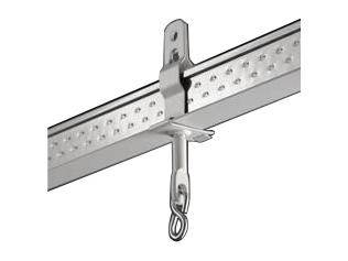 DA-LITE 78445 White T-Bar Clips