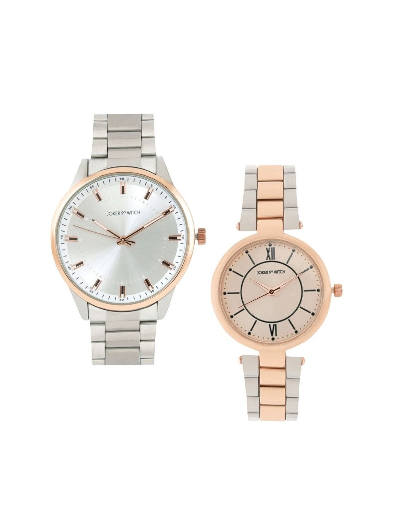 Joker & WItch JWCW224 Analog Couple Watch