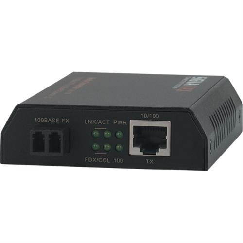 10/100BaseT/TX to 100BaseFX Multimode/MM LC, 2 km