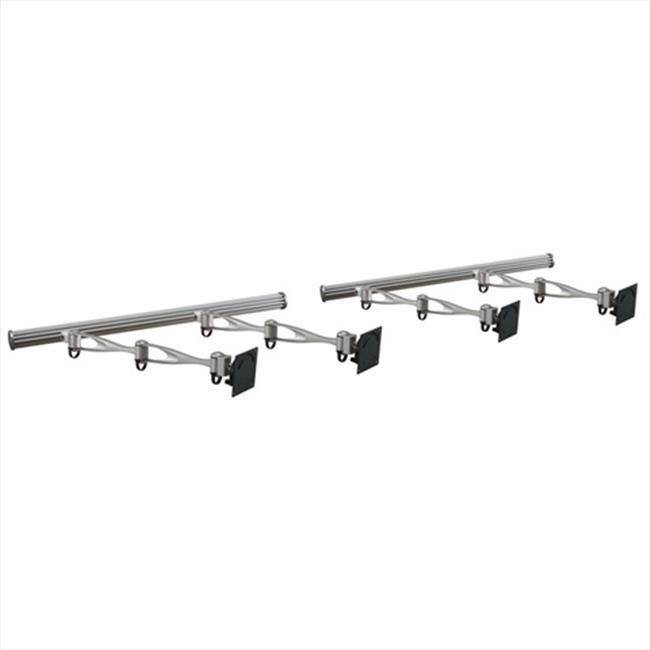Cotytech Wall Mount for Four Monitors Double Arm