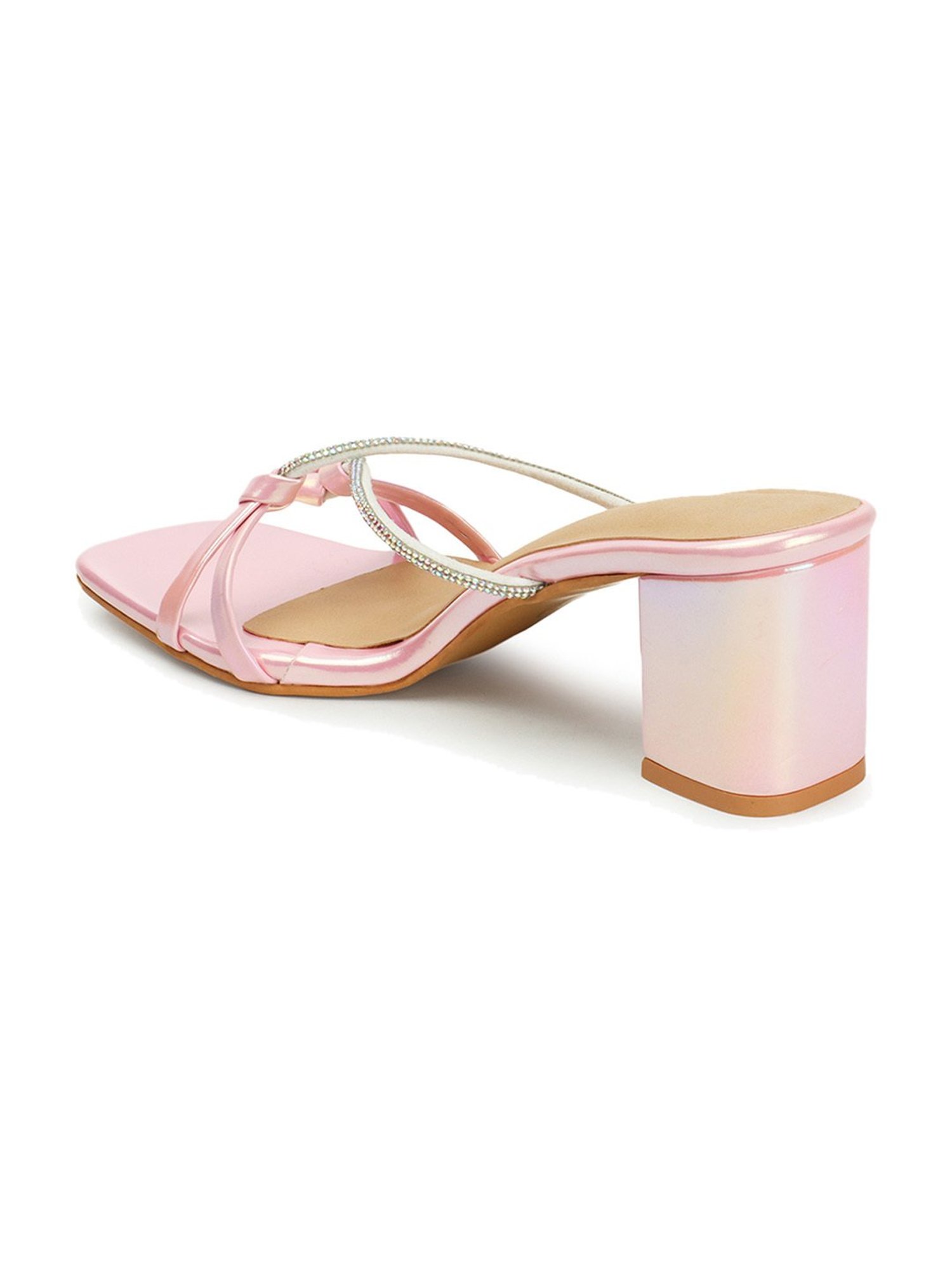Iconics Women's Pink Casual Sandals