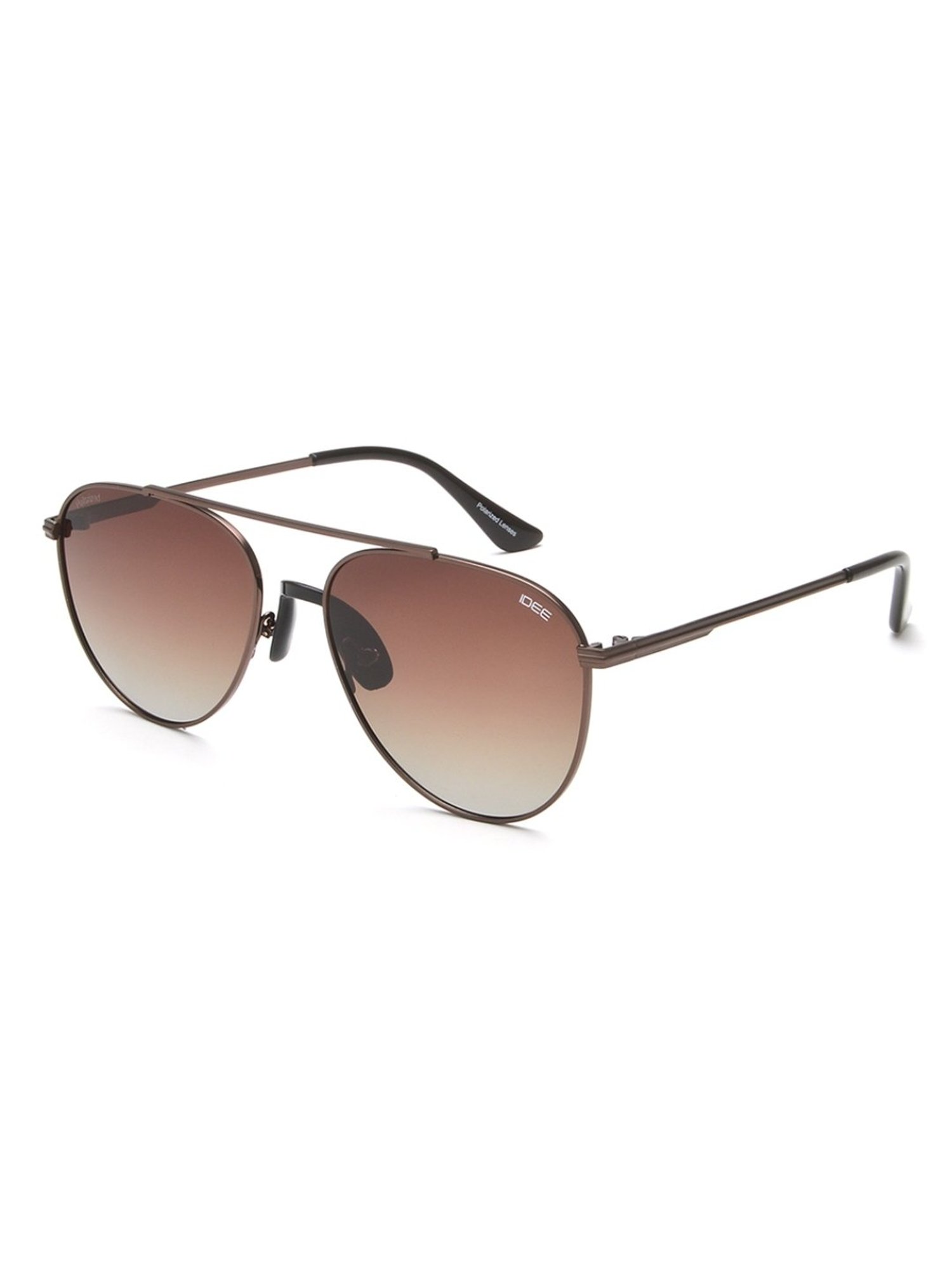 IDEE Brown Aviator UV Protection Sunglasses for Men