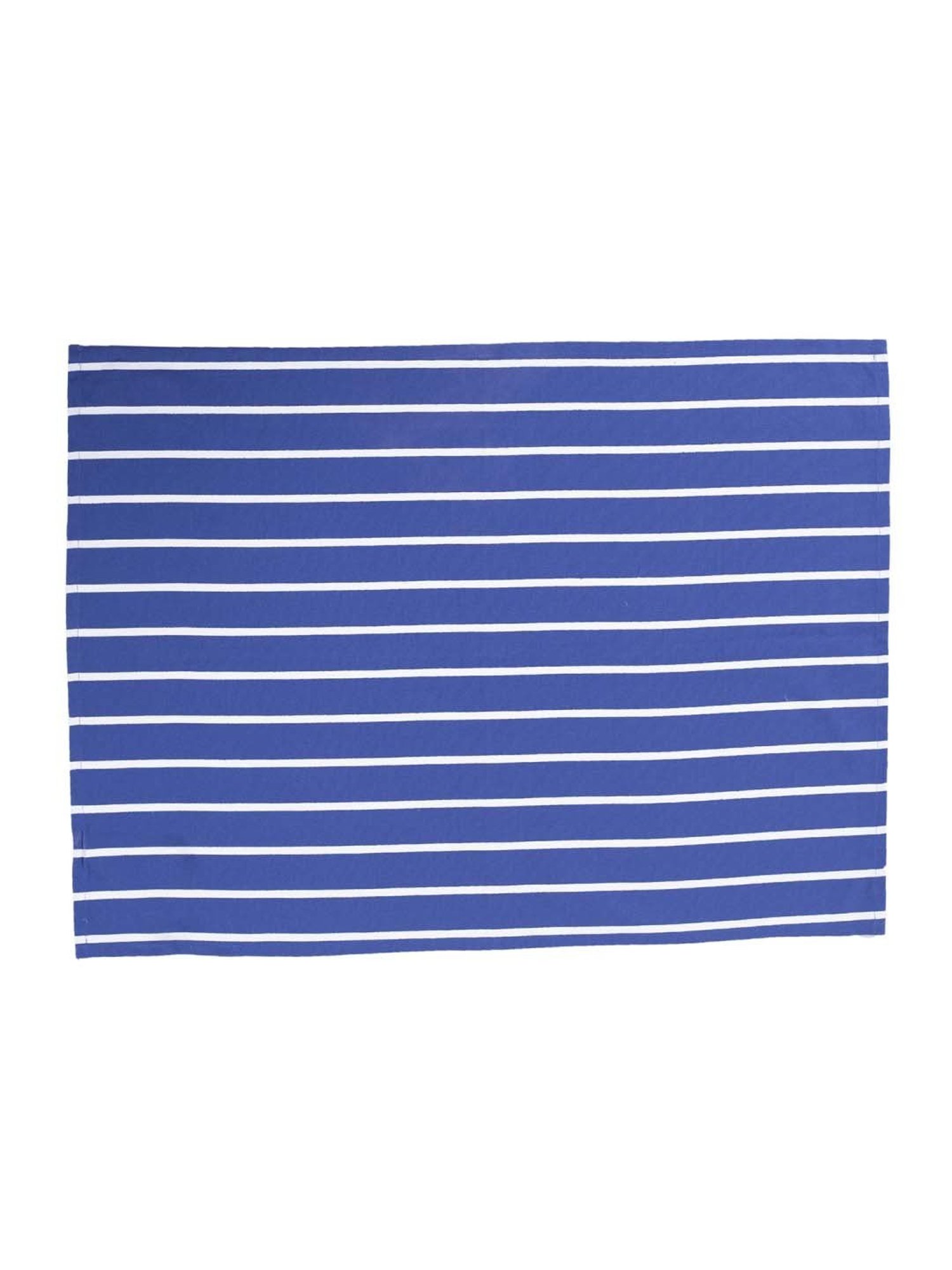 Maspar Blue 100% Cotton 225 GSM Kitchen Towel - Set of 3