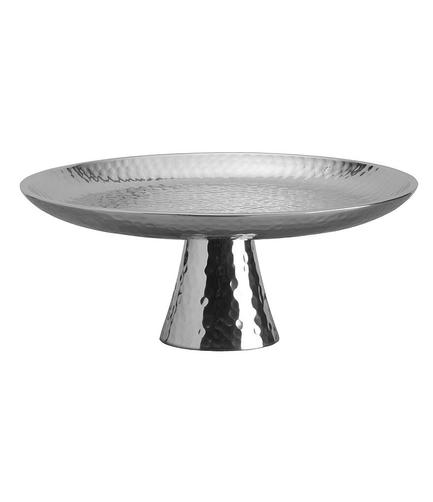 Towle Silversmiths Hammered Cake Stand