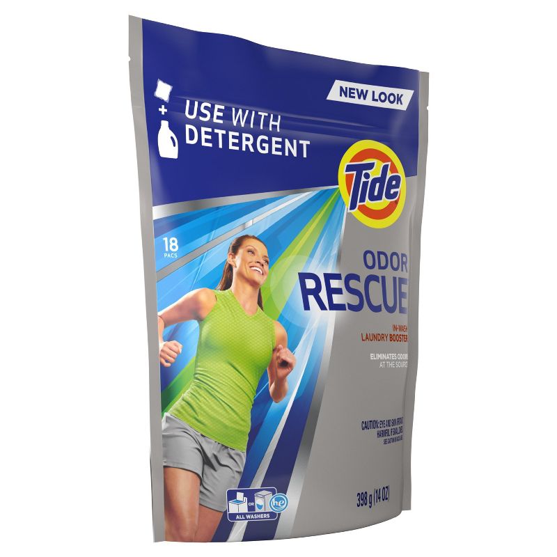Tide Odor Rescue with Febreze Odor Defense In-Wash Laundry Booster Pods - 18ct