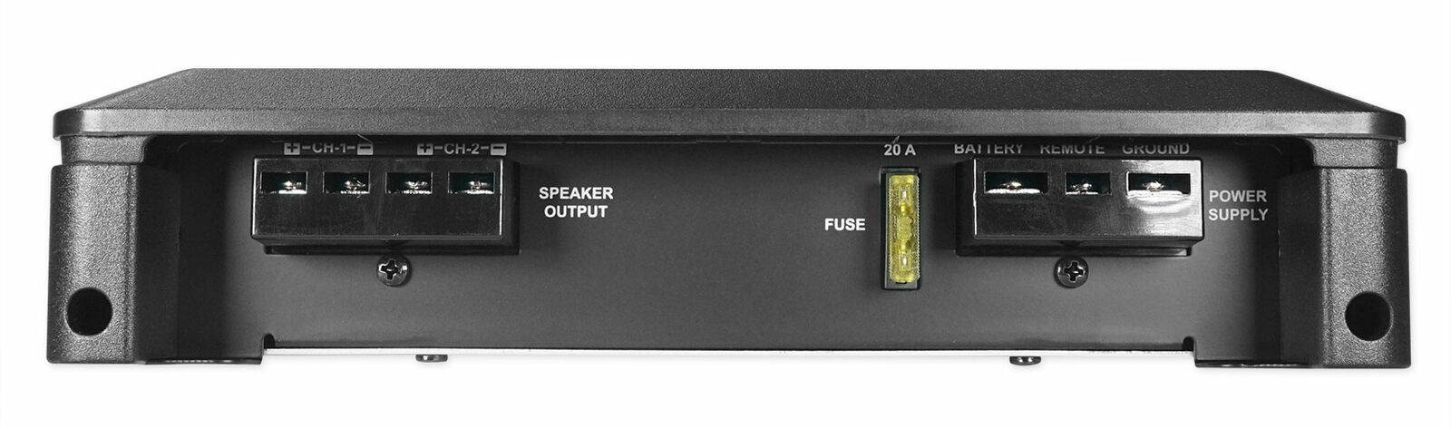 BBX-T600 300 Watt 2 Channel or Mono Car Amplifier Class-A/B 2-ohm+Amp Kit