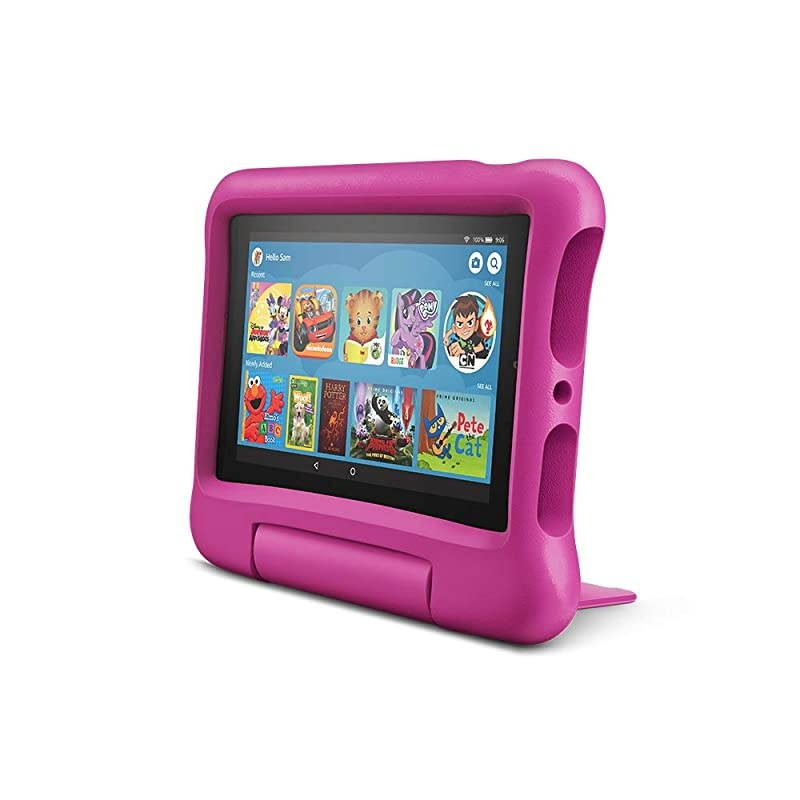 7 Kids Edition Tablet, 7" Display, 16 GB, Pink Kid-Proof Case