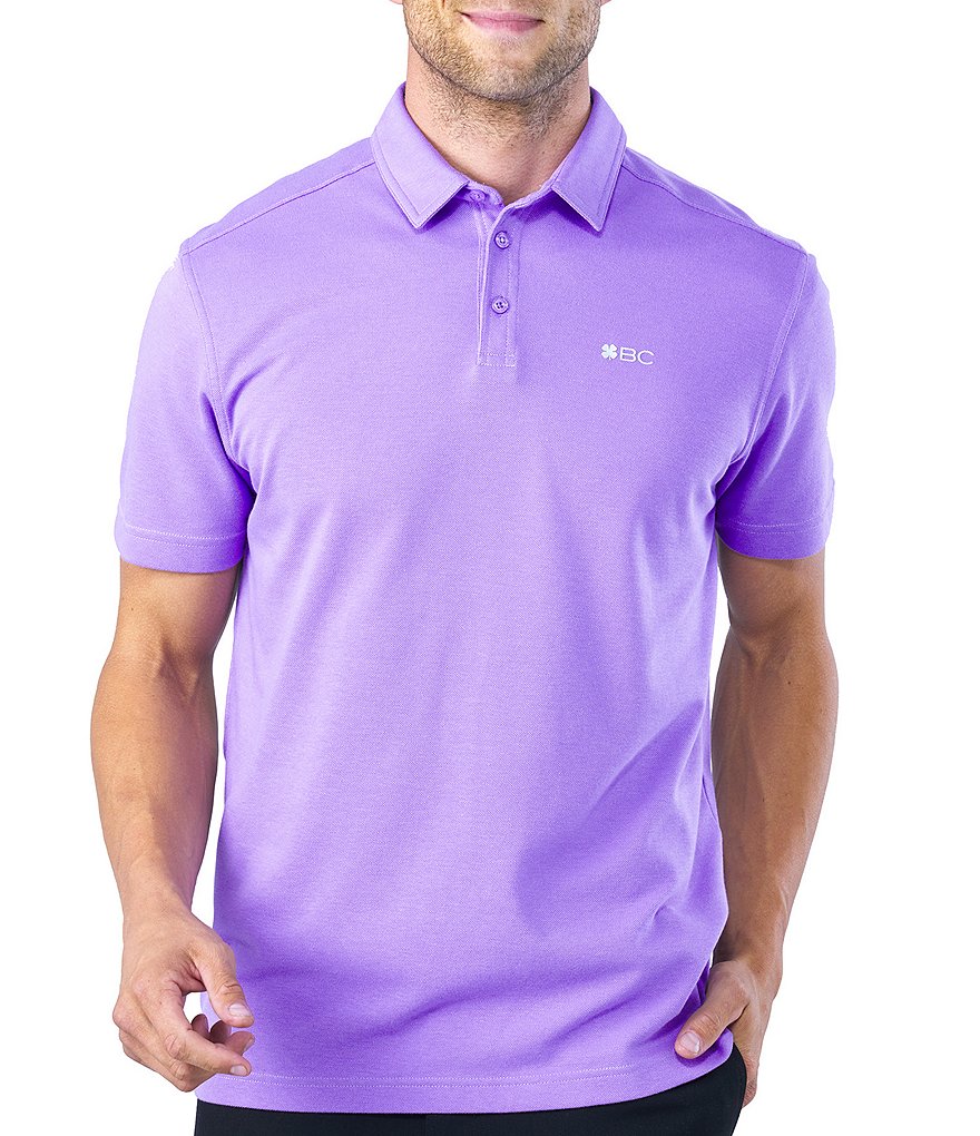BLACK CLOVER Lucky Fit Short-Sleeve Everyday Dri-Balance&trade; Polo