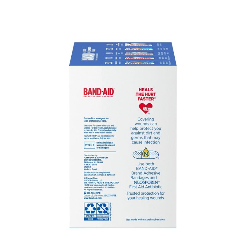 Band-Aid Adhesive Bandages Family Assorted Pack - 110ct