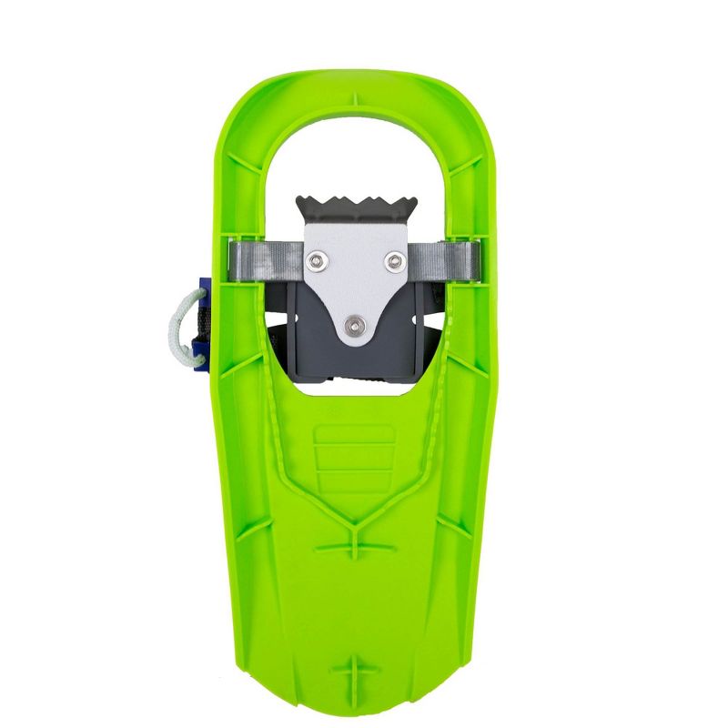 Yukon Charlie's Junior Scout 7 x 16 Durable Youth Hiking Molded Snowshoes, Green