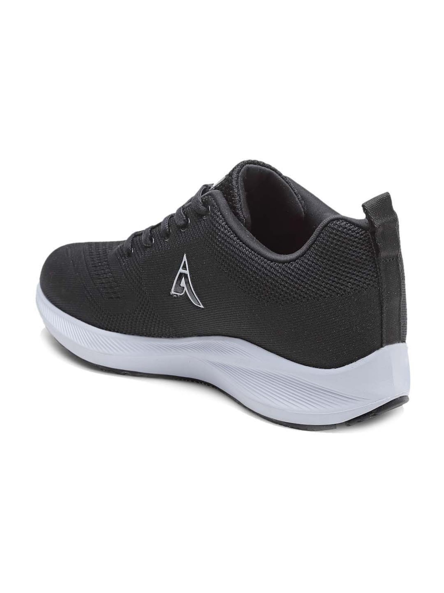 Action Men's Black Running Shoes