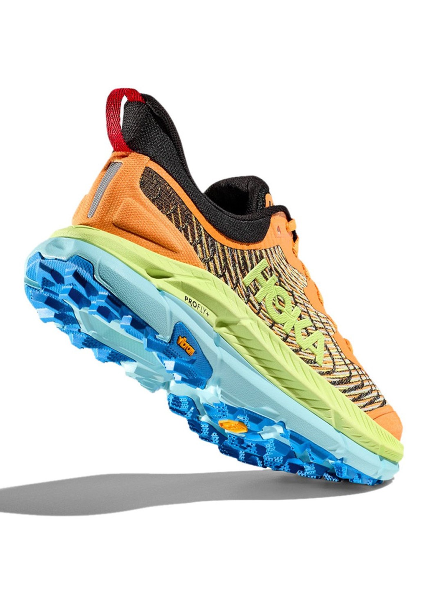 Hoka Men's M MAFATE SPEED 4 Solar Flare & Lettuce Running Shoes