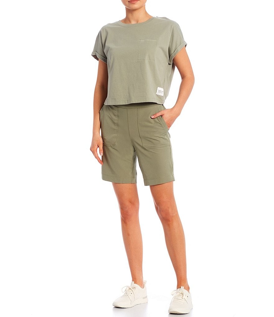 Calvin Klein Performance City 4-way Stretch Bermuda 9.5#double; Short