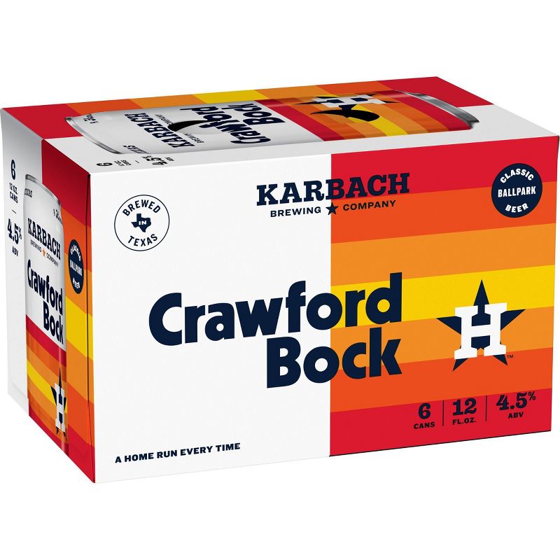 Karbach Crawford Bock Beer - 6pk/12 fl oz Cans