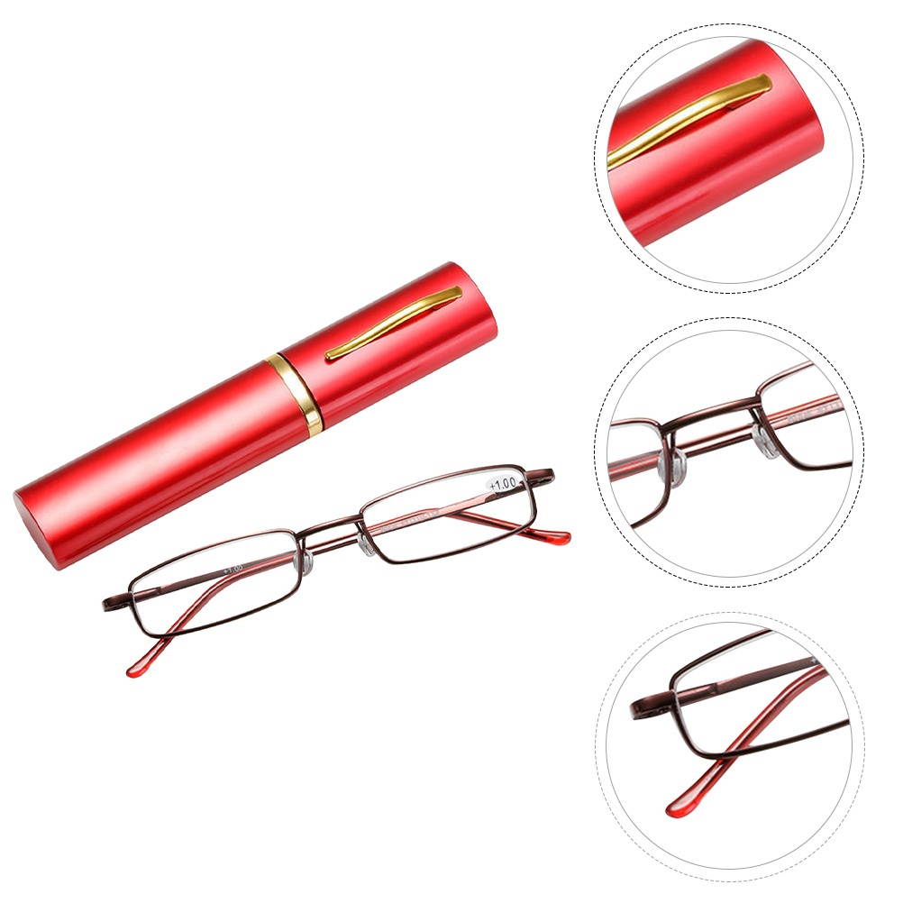 1pc Anti-blue Glasses Portable Ultra-light Fashion Glasses for Women and Men