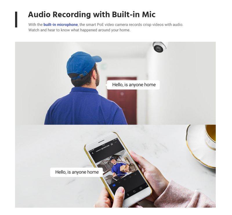 ANNKE 8CH 5MP PoE Turret Security Camera System with 2TB