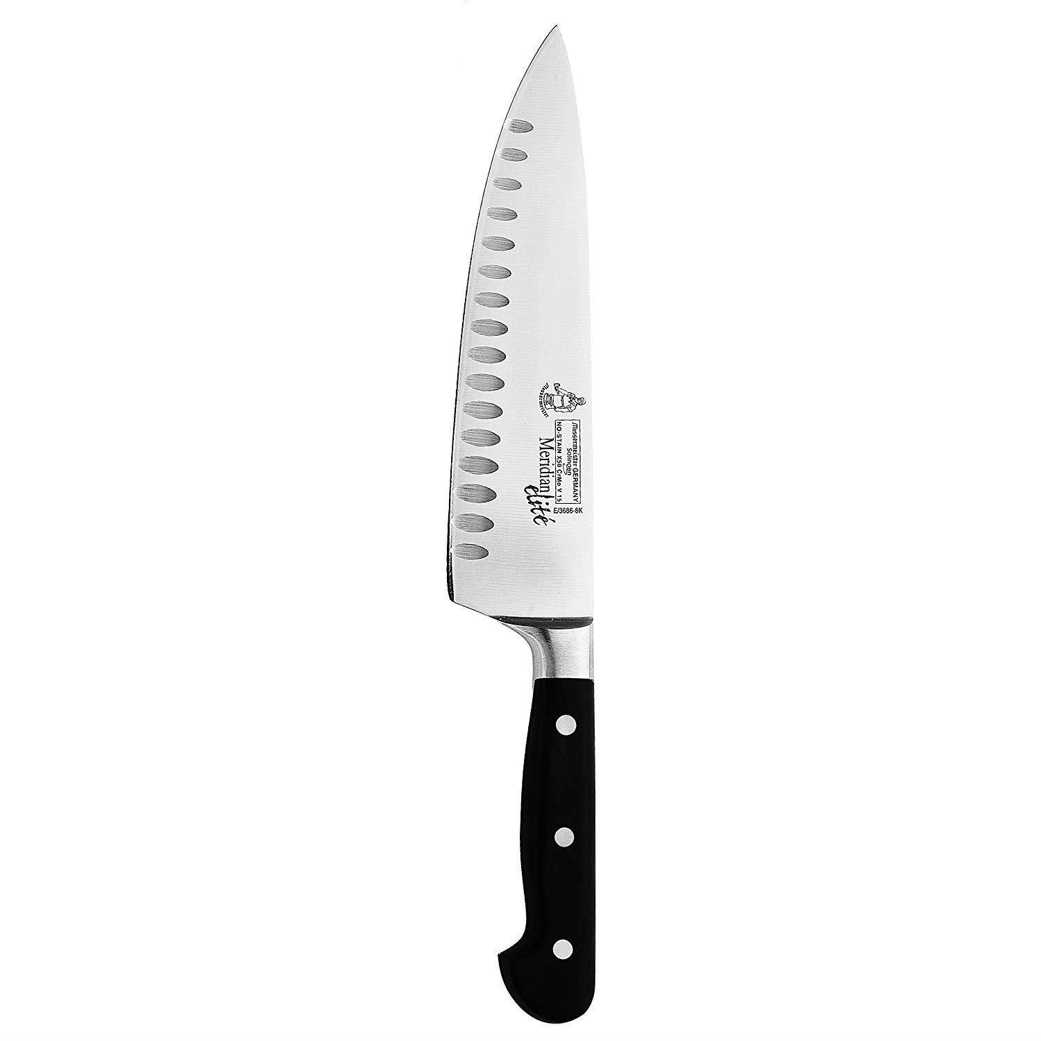 Messermeister Meridian Elite - 8" Kullenschliff Chef's Knife