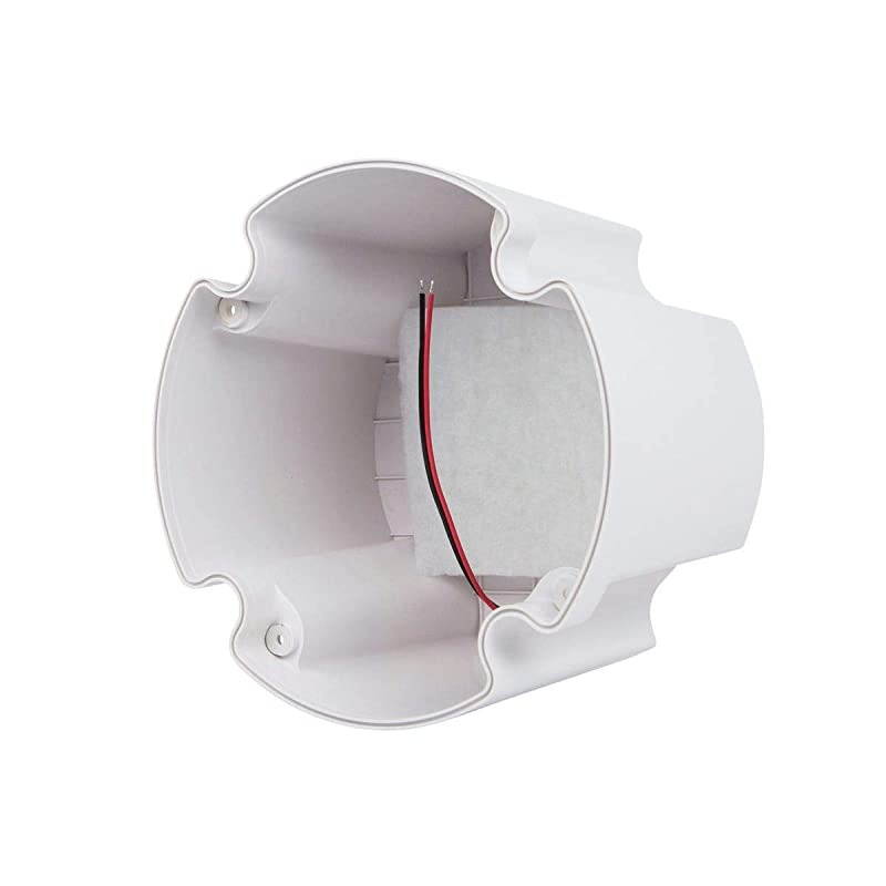 ABS Back Enclosure (Pair) for PID 4104 8 in Ceiling Speaker, White (111942)