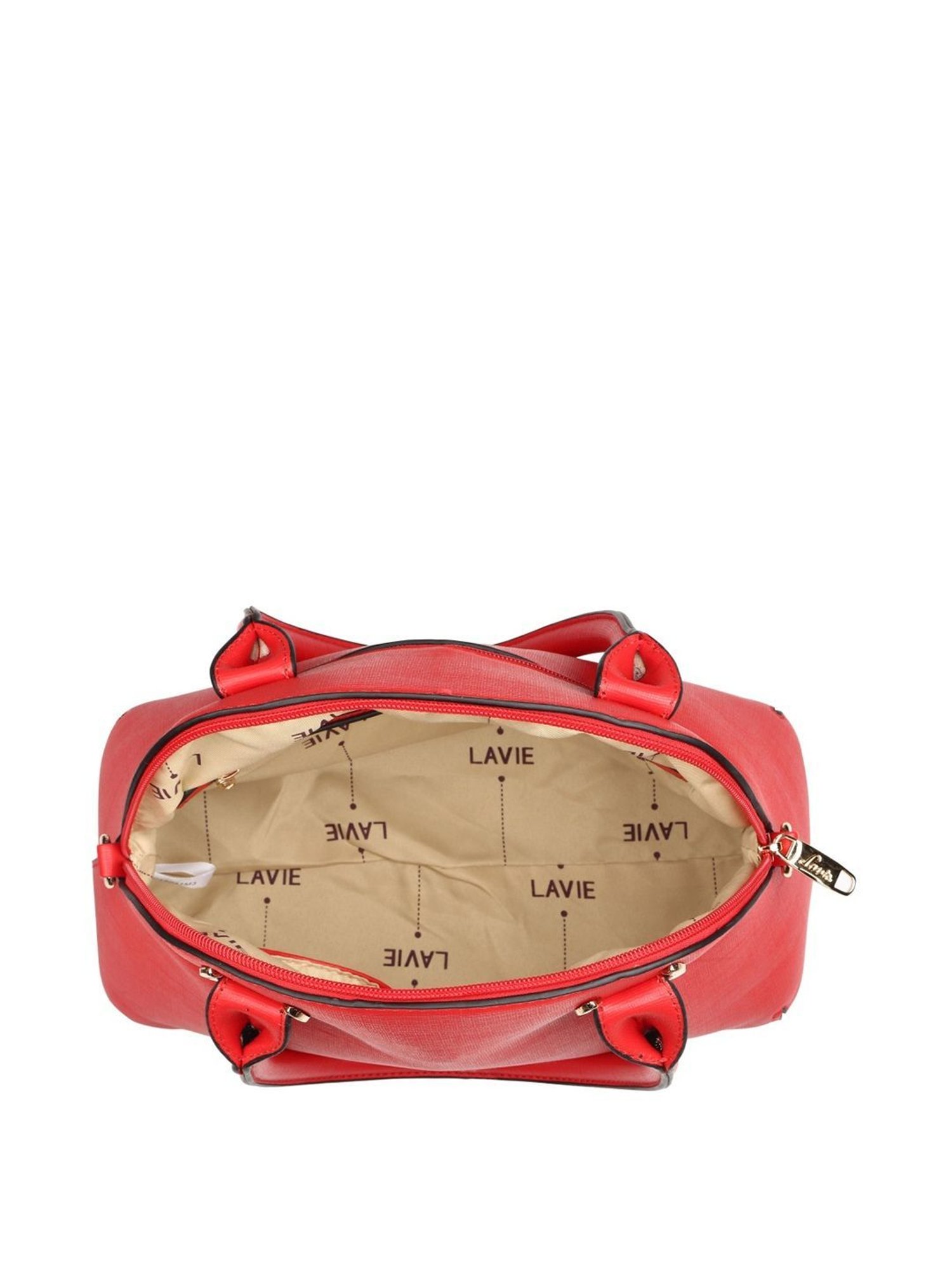 Lavie Ketamine Red Solid Medium Handbag