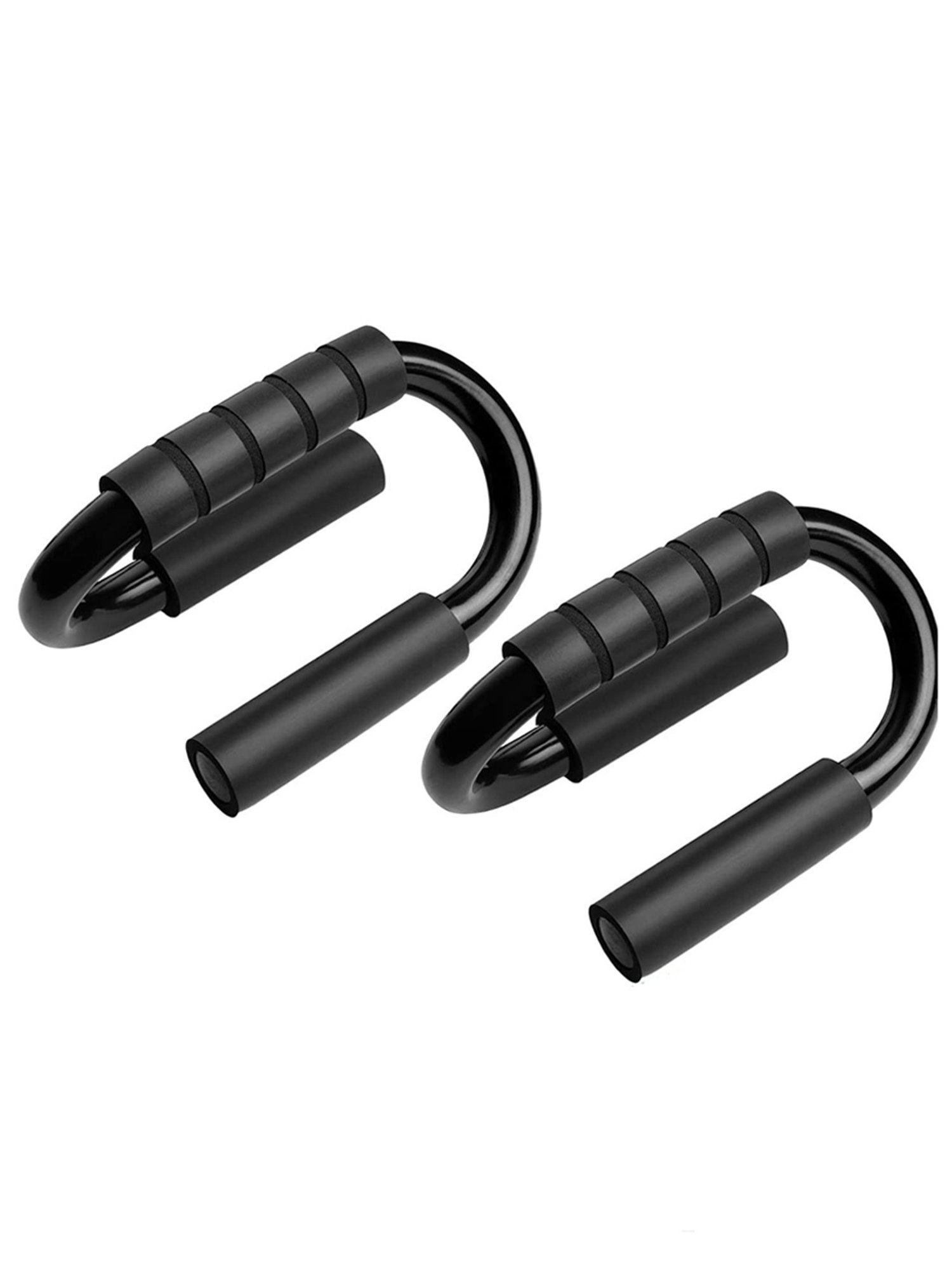 B Fit AB3429 Fitness Pushup Bars (Black)