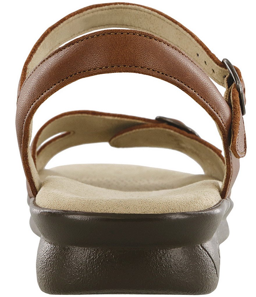 SAS Duo Leather Wedge Sandals