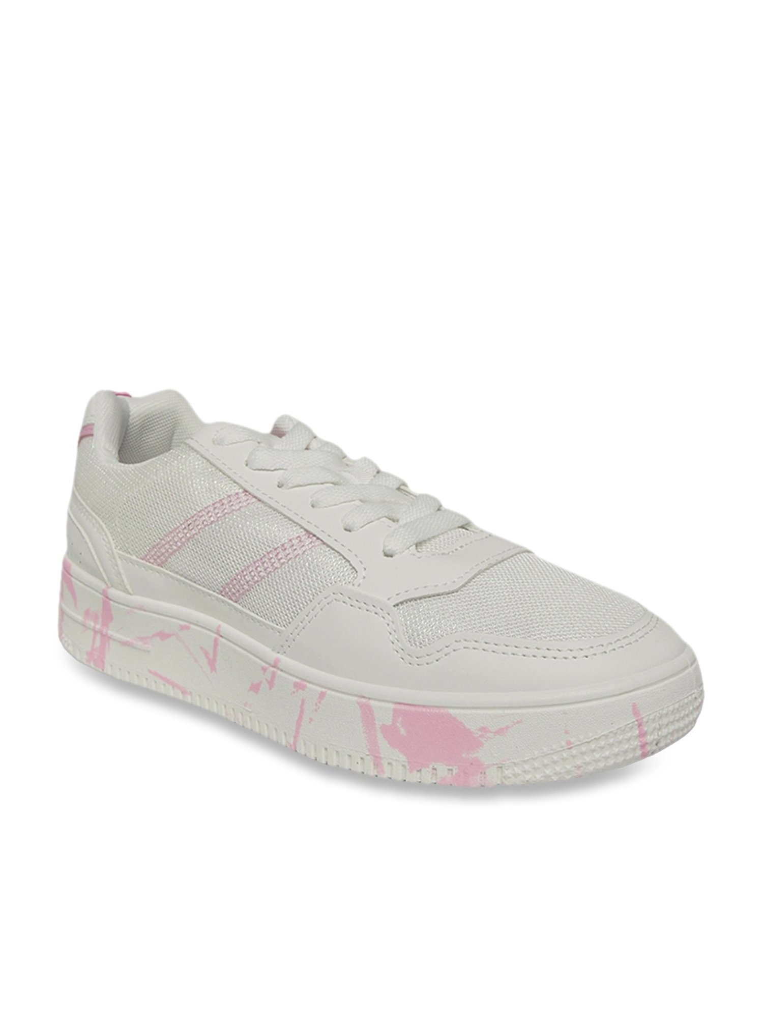 Forever Glam by Pantaloons Women's Off White Sneakers
