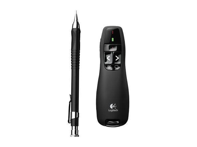 Logitech Presenter R400 Wireless USB 2.4Ghz Receiver PPT Presenter Green Laser