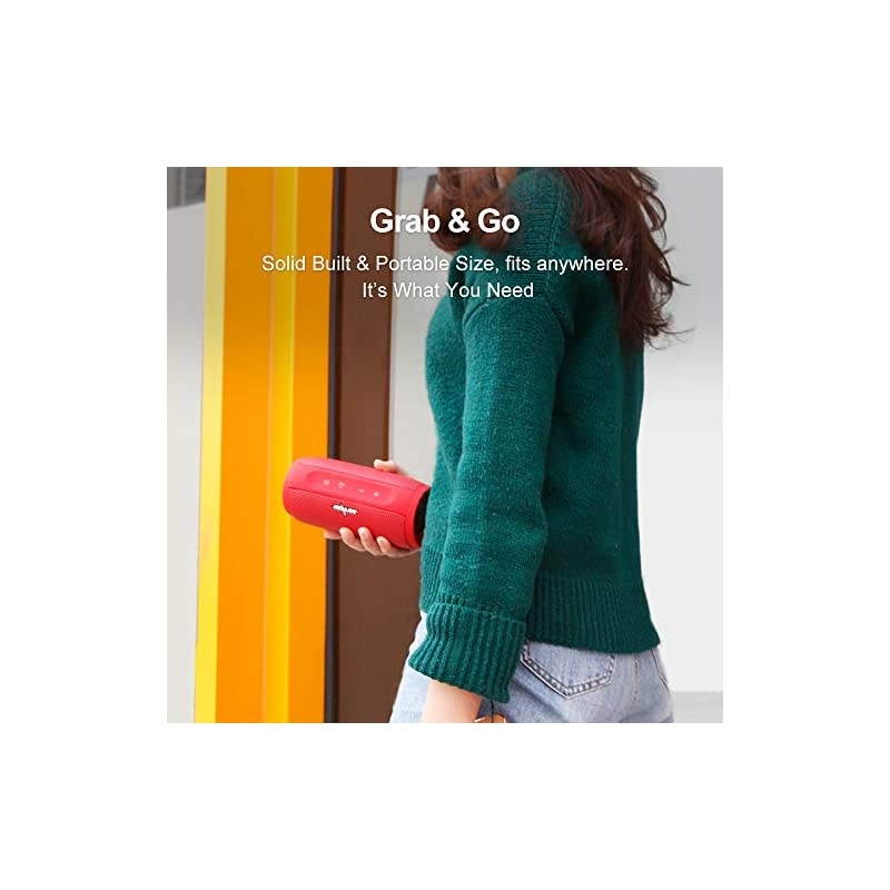 Wirless Speakers Portable Bluetooth Speakers 20W S16 MusicUnicorn Loud Stereo Sound & Handfree Calling,External Charger 4000mAh Battery Compatible with iPhone, Samsung, Huawei -Blue