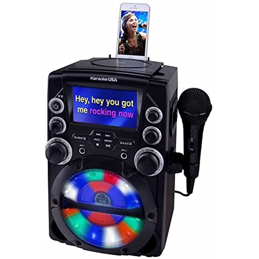 Karaoke USA - GQ740 - Karaoke USA GQ740 CDG Karaoke System with 4.3 Color TFT Screen