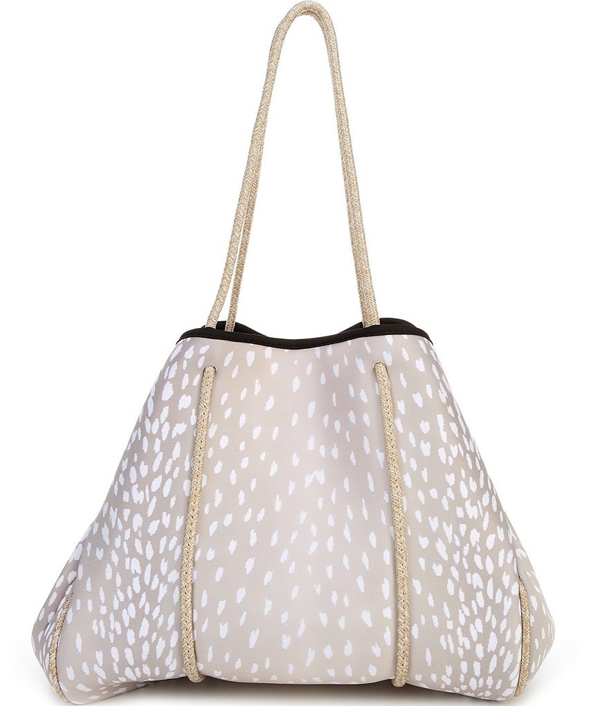 Kurt Geiger London Kensington Llama Straw Basket Bag