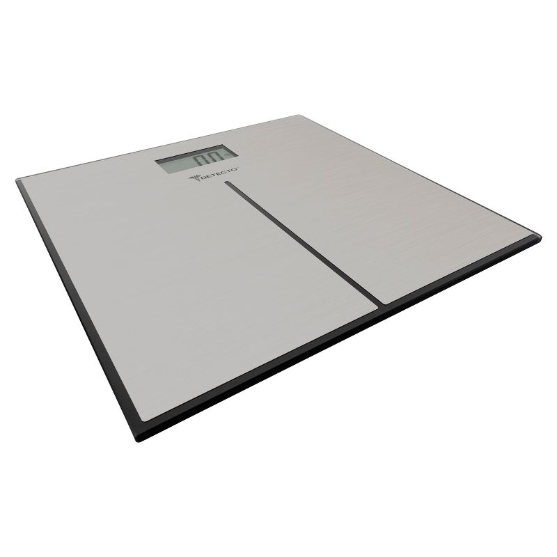 Clear Glass Digital Bathroom Scale Clear - Detecto