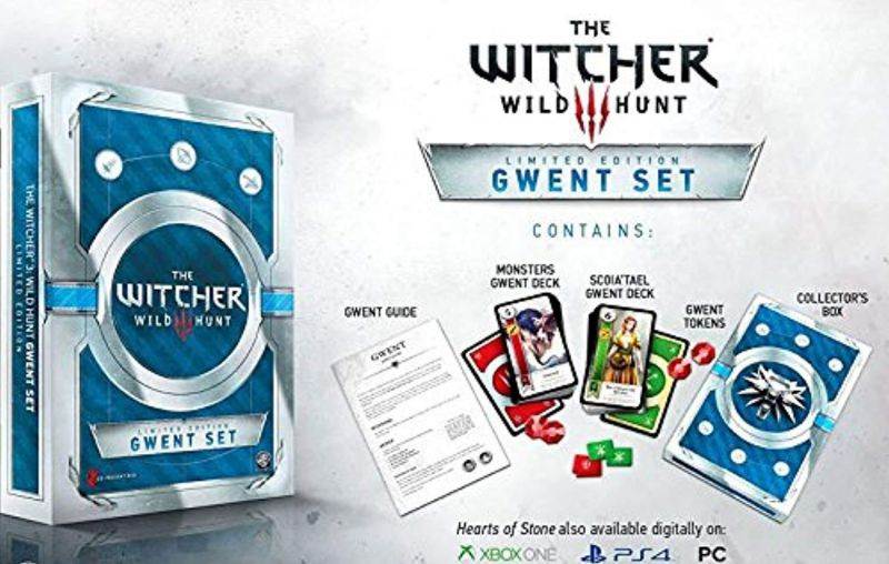 the witcher iii wild hunt - hearts of stone expansion gwent card set - xbox one